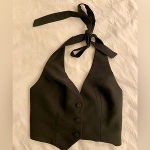 Hello Molly Y2K halter top crop top vest in XS